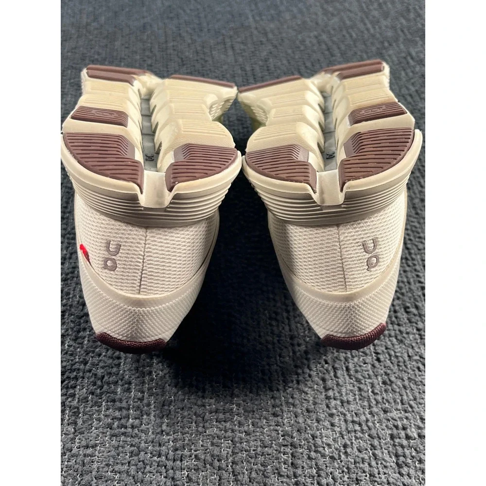 On Cloud 5 On Running Shoes Ice Haze Hay Dust Rose Low Top Sneakers